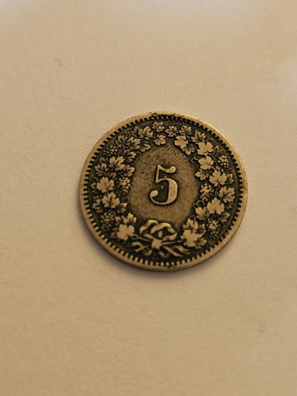 Tutti le monete: 5 Rappen 1874 – Usato da Pfäffikon ZH venduto da Melibol 1