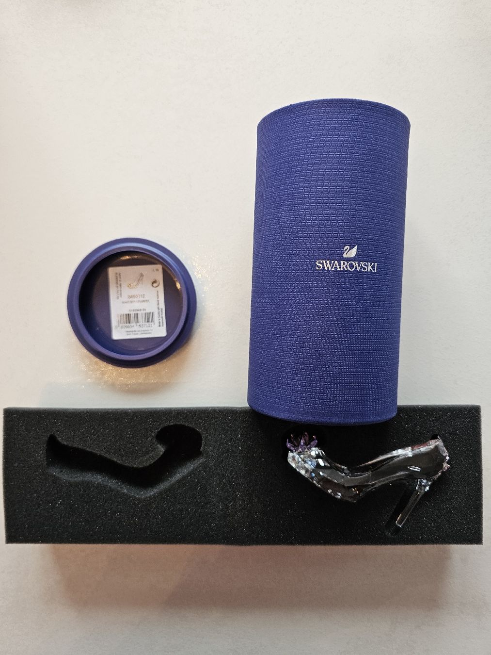 Swarovski Statuette: Swarovski Shoe with Flower 5493712 – Nuovo e nell'imballaggio originale da Roggwil BE venduto da val_cqv7 3