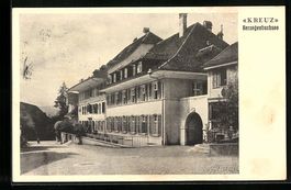 AK Herzogenbuchsee, Gasthaus Kreuz, 1929