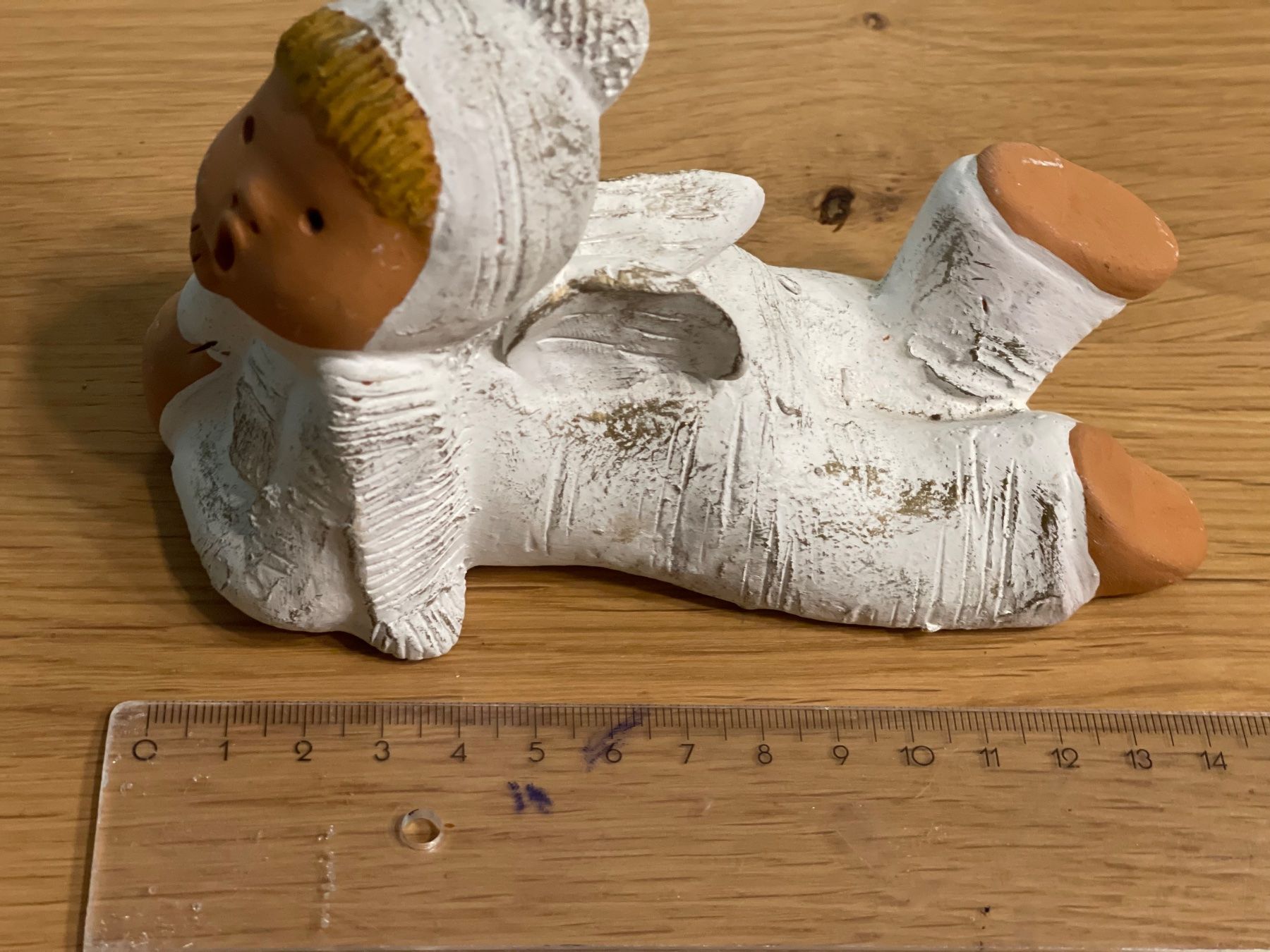Figuren: 3 Jullar Singer Engel Figuren liegend 14cm – Gebraucht aus Dänikon ZH von Zrhbna 3