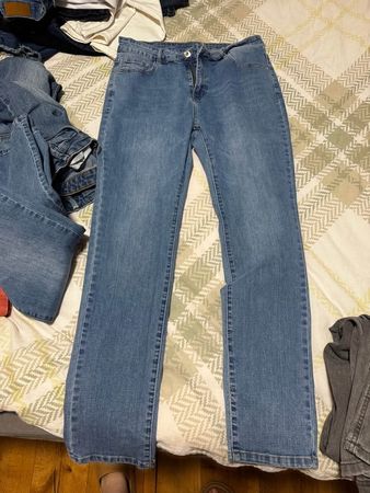 tolle bequeme Jeanshose in 46, stretchig