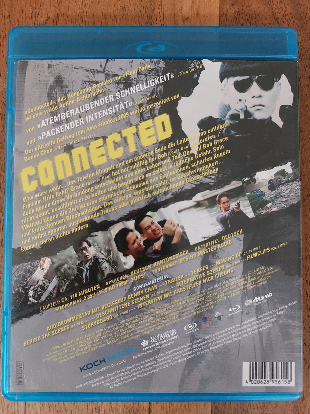 Tutti i DVDs: Blu Ray - Connected von Benny Chan – Usato da Rheinfelden venduto da FilmAuktion 1