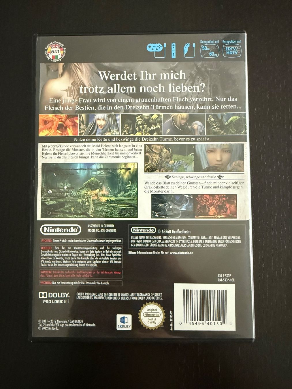 Nintendo Giochi: Pandoras Tower - Wii (PAL) – Usato da Bern venduto da Indahouse 1