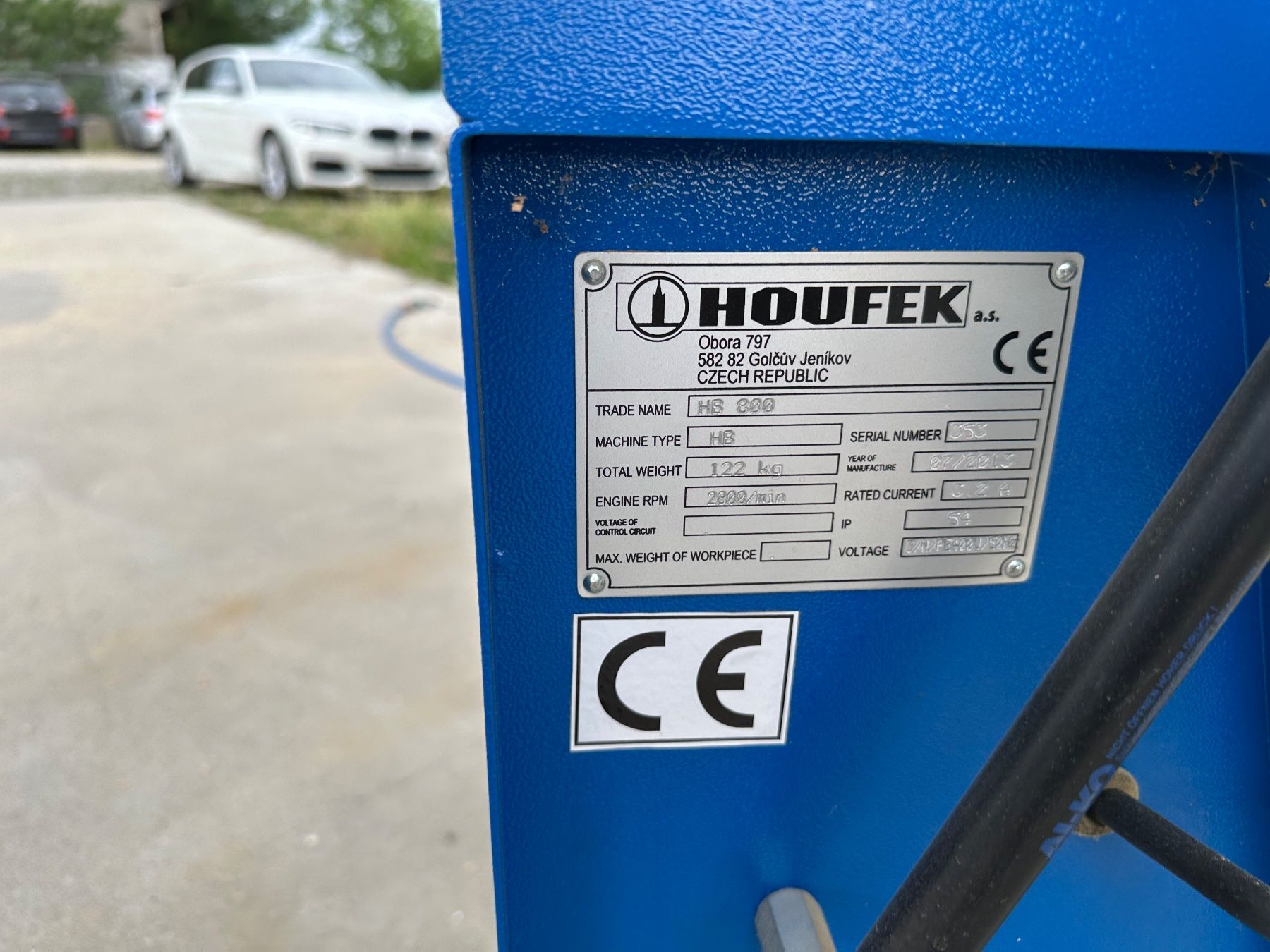 Tutte le macchine: Kantenschleifmaschine HOUFEK – Usato da Madiswil venduto da Foersterfeuer 3