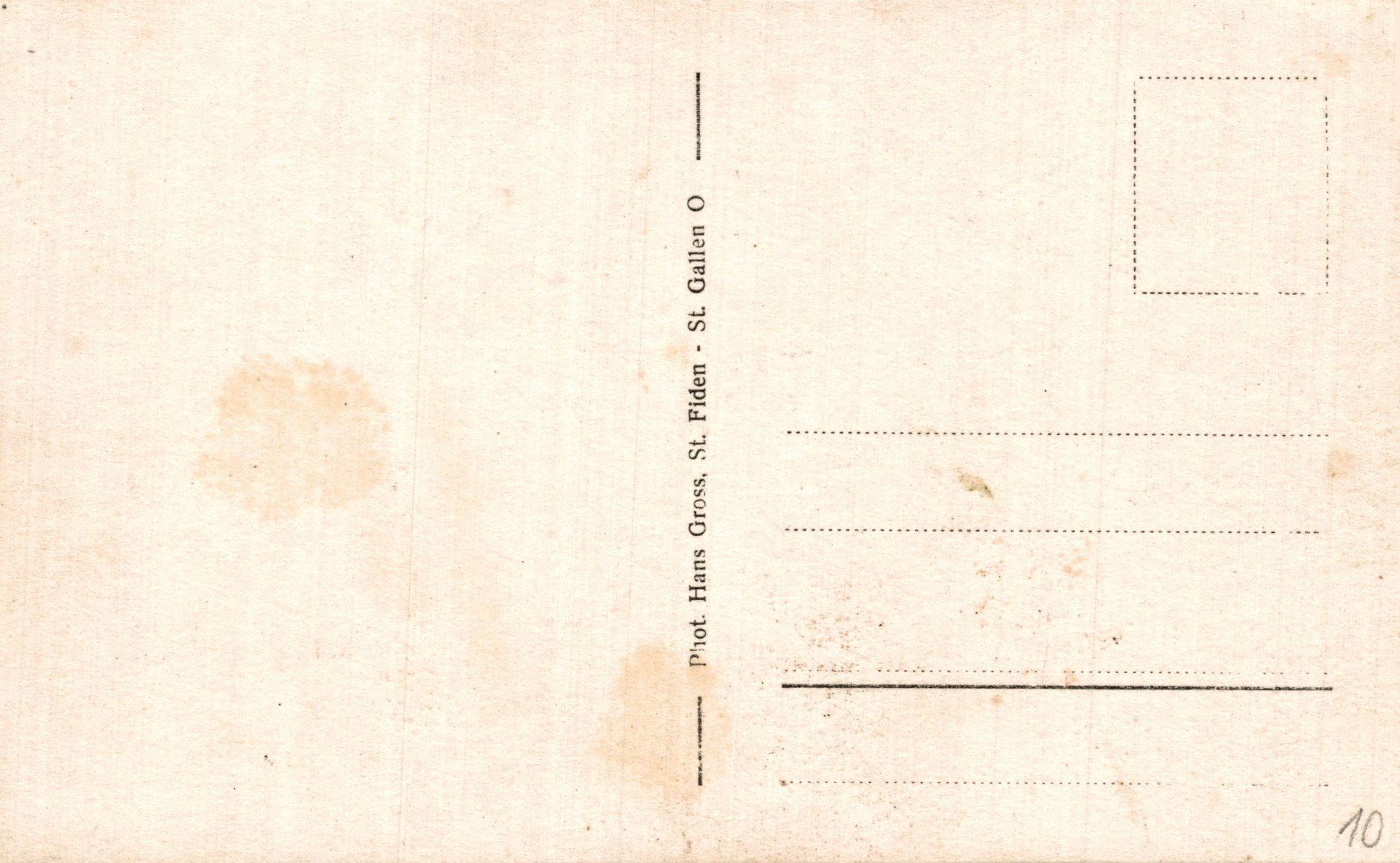Cartoline postali: St. Gallen mit Rosenberg – Usato da Bronschhofen venduto da Astore 1