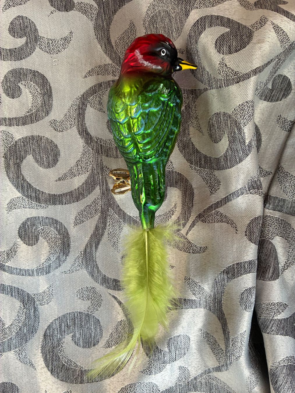 Tutte le decorazioni: Andenbartvogel Vogel Christbaumschmuck – Nuovo e nell'imballaggio originale da Alpnach Dorf venduto da marvo