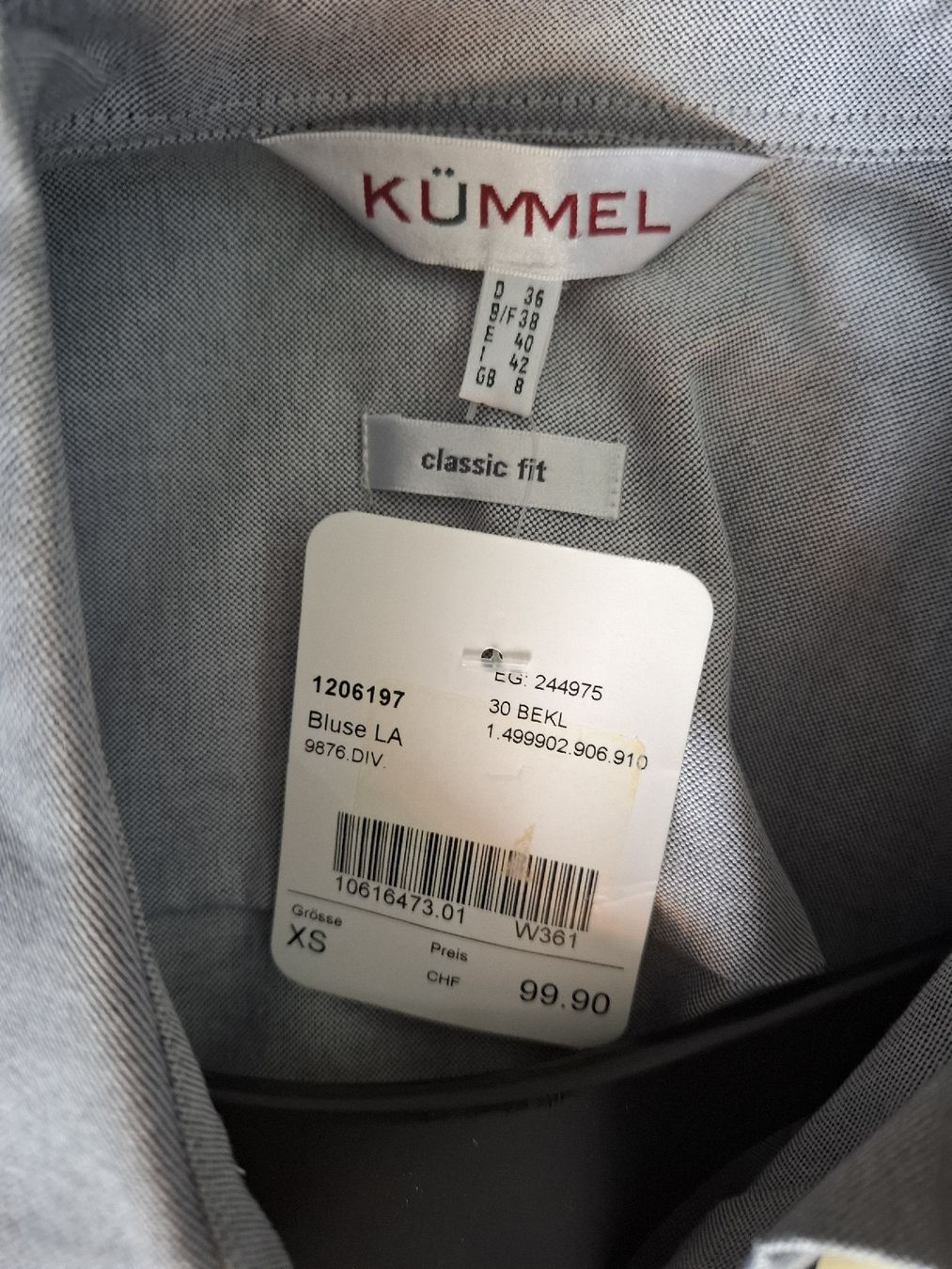 Camicette: Bluse klassisch, Baumwolle, 36, neu – Nuovo e nell'imballaggio originale da Hurden venduto da Quadrille76 6