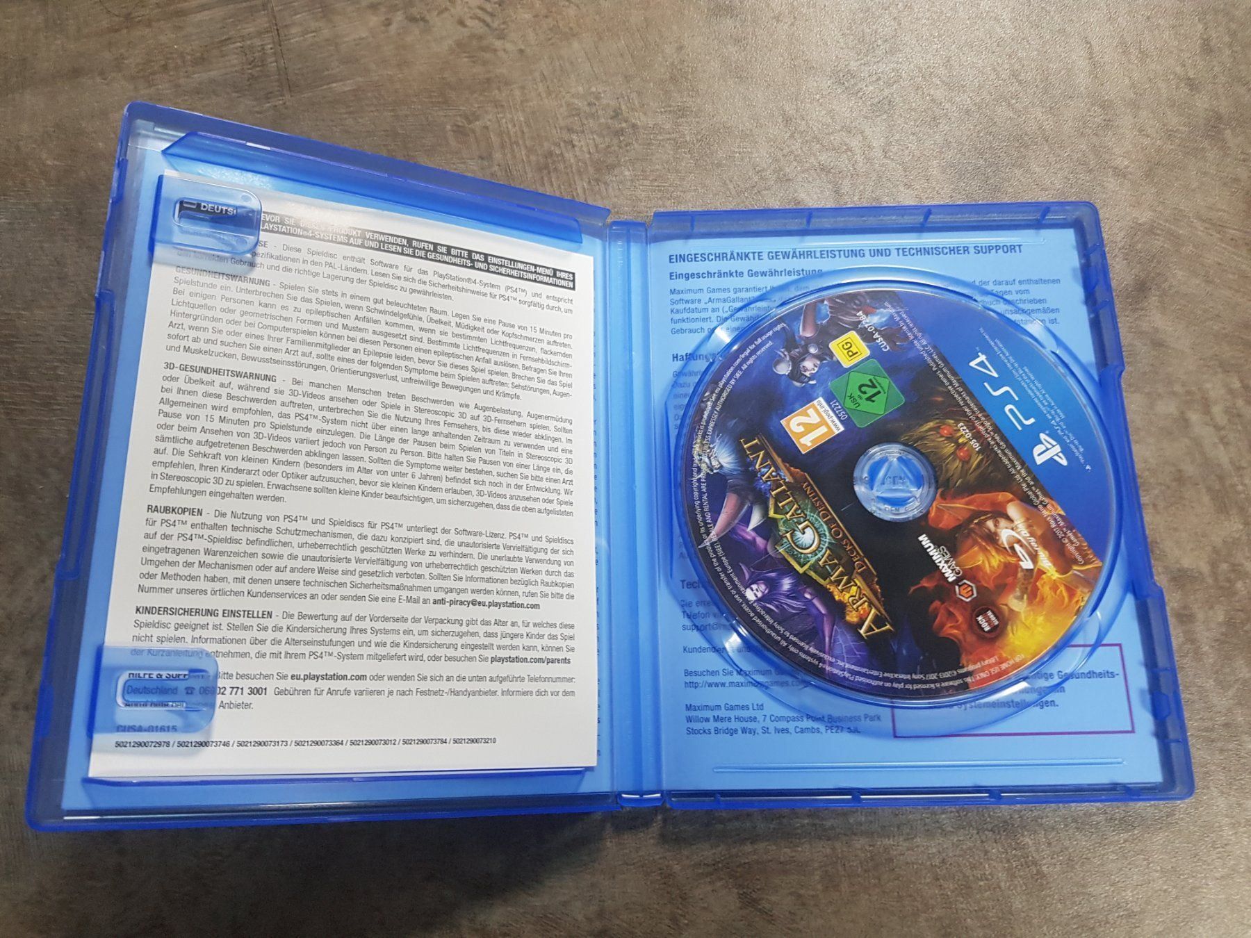 Sony Spiele: Arma Gallant Decks Of Destiny – Gebraucht aus Schwanden GL von tumen 1