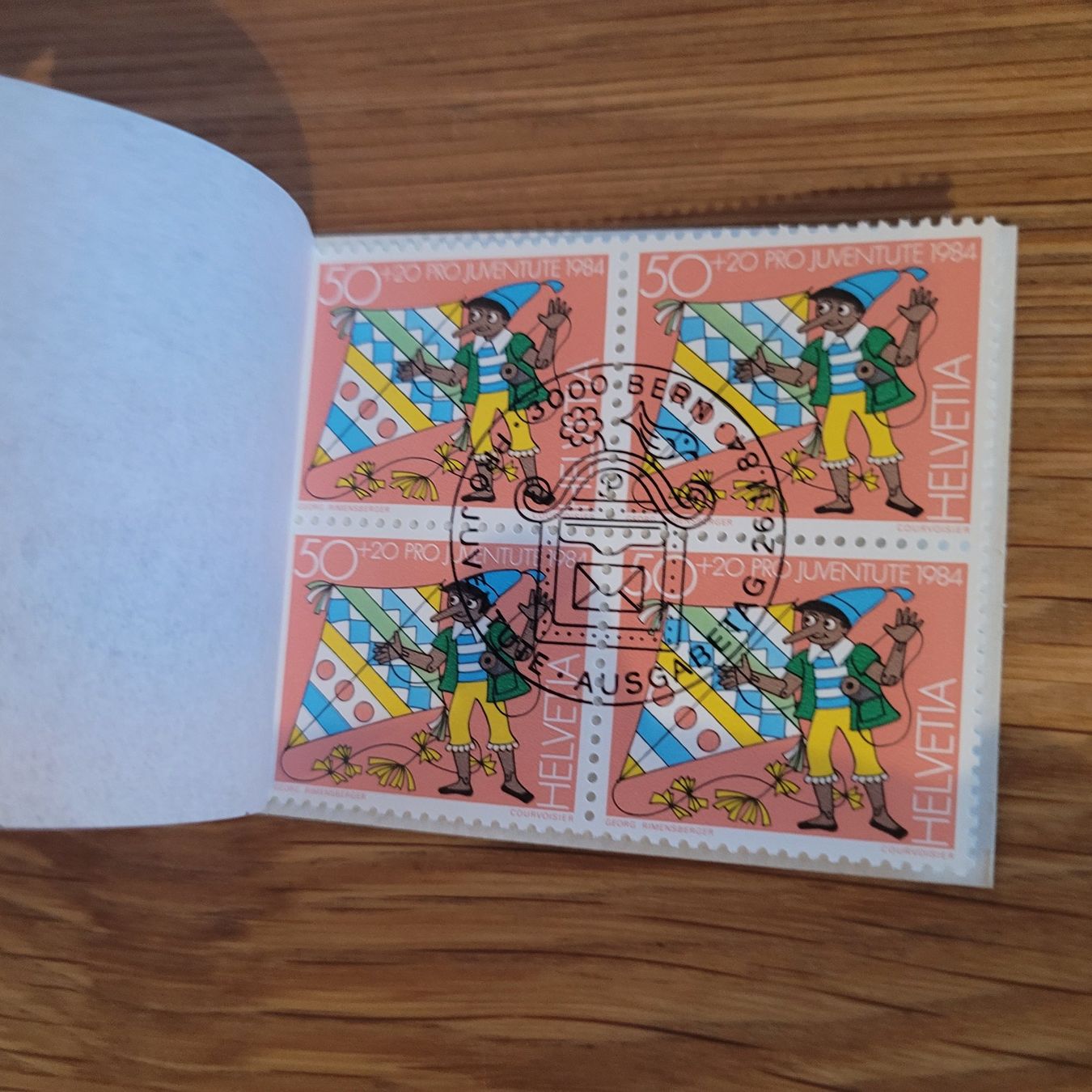 Tutti i francobolli: Markenheftchen Carnet De Timbre Pro Juventute 1984 – Usato da Biel/Bienne venduto da Destockweb 3