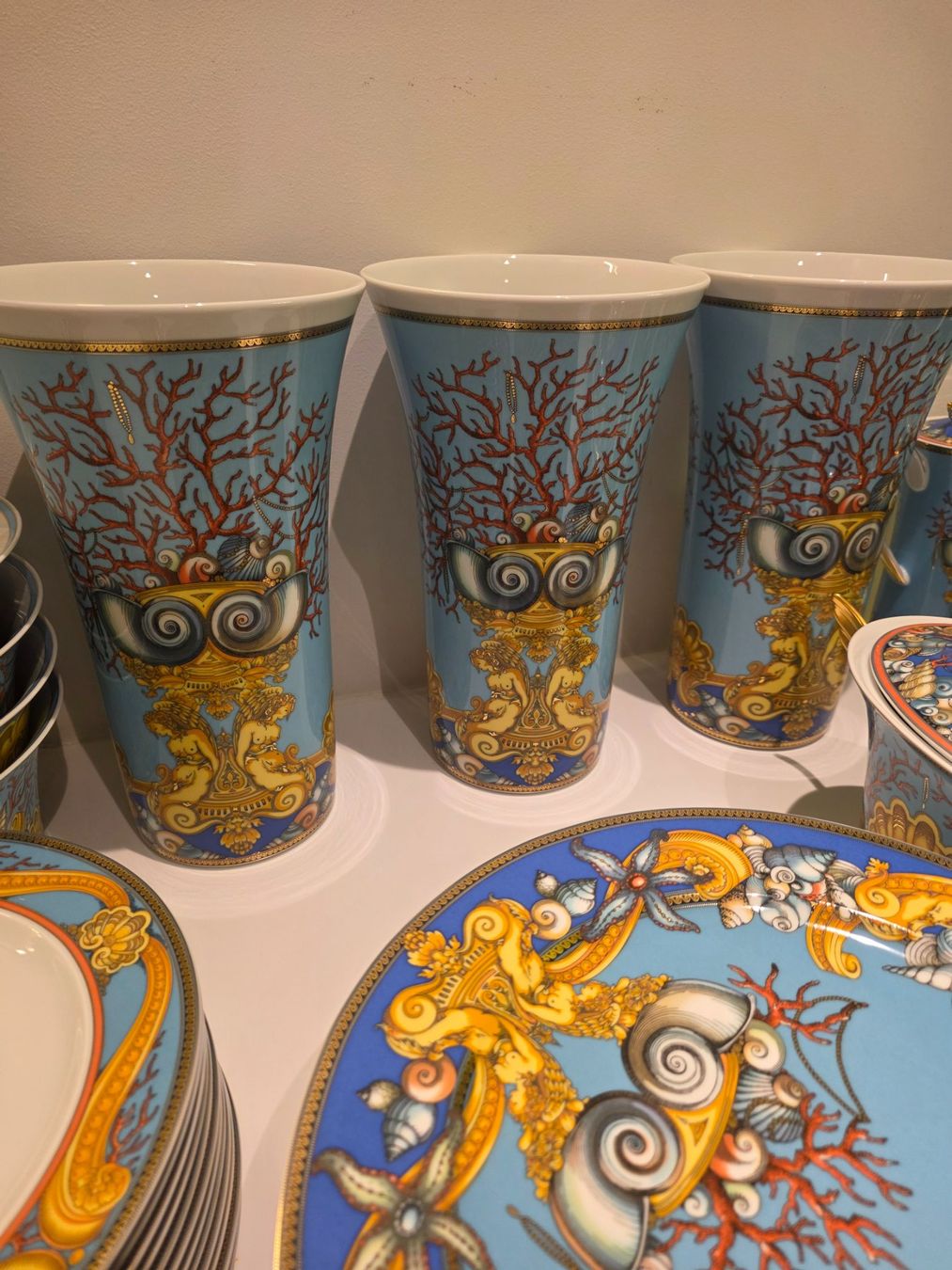 Versace Geschirrsets: Collection Rosenthal meets Versace – La Mer – Gebraucht aus Vésenaz von tim_7xkk 2
