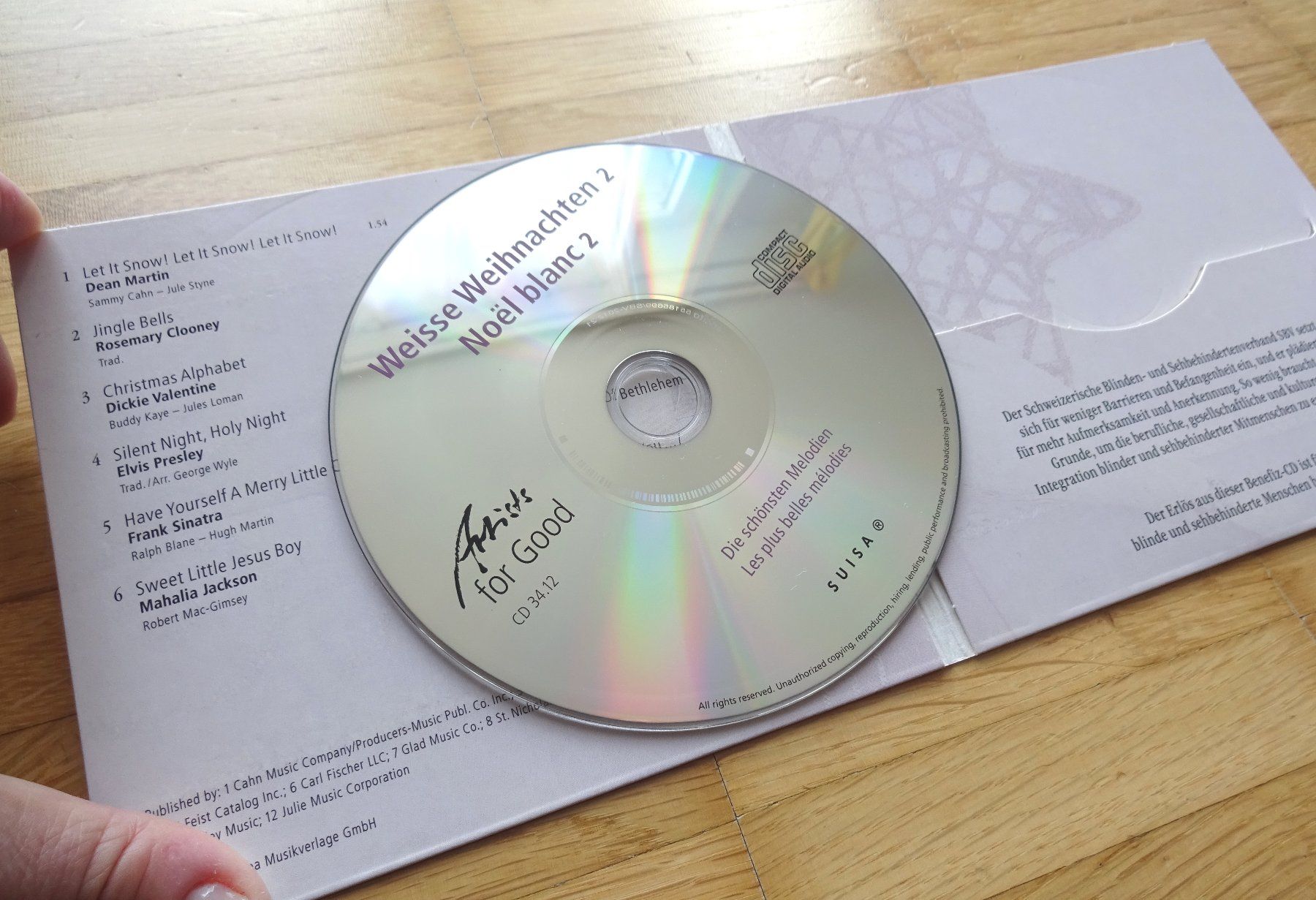 CD: Weisse Weihnachten 2 – Usato da St.Gallen venduto da Paddington11 6