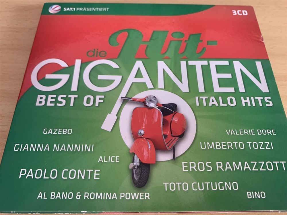 Various Die Hit Giganten Best Of Italo Hits 3 Cd Kaufen Auf Ricardo 3838