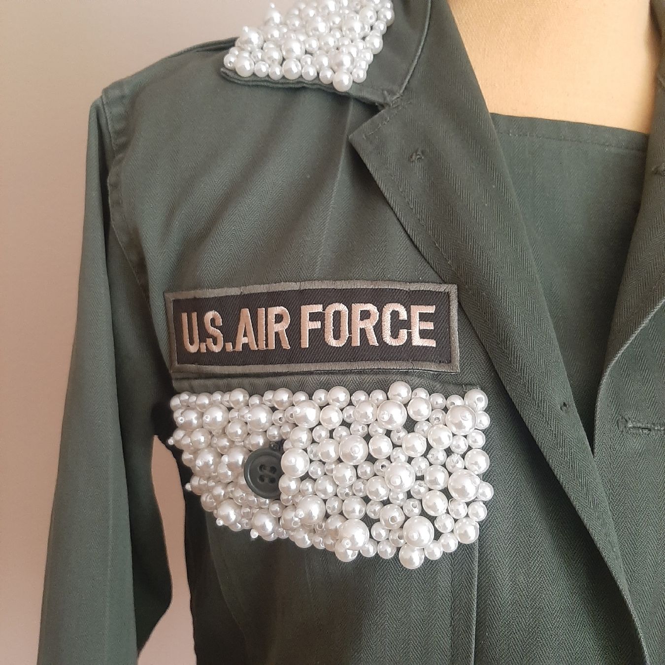 Giacche: Veste militaire pièce unique – Usato da Chêne-Bourg venduto da chsandra34 2