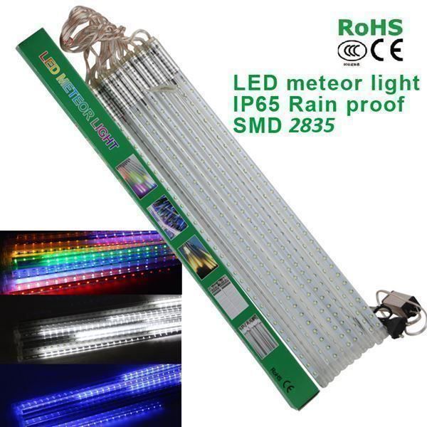 Lichterketten & Leisten: Schneefall LED Licht, 50 cm lang. Kaltweiss oder RGB – Neu und originalverpackt aus Arbon von Helmuth 1