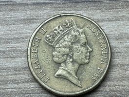 Australien 1 Dollar Münze 1985 Elizabeth II gebraucht