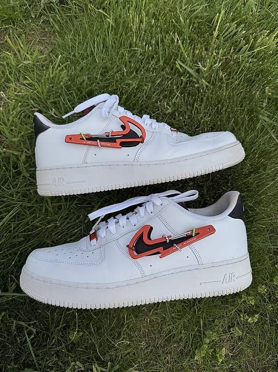 Scarpe da uomo: Air Force 1 Low Carabiner Swoosh Red – Usato da Schindellegi venduto da Die-Go