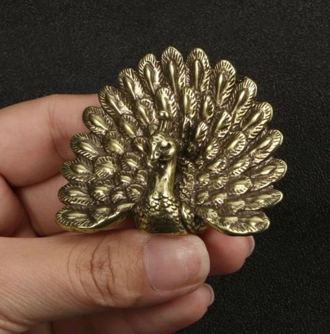 Tutte le decorazioni: Paon en bronze – Nuovo e nell'imballaggio originale da Vernier venduto da 19pigments