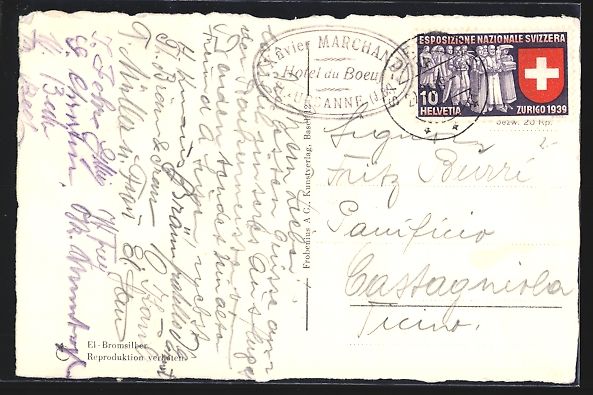 Cartes postales: AK St. Ursanne, Ortspartie – D'occasion à Berlin par bartko-reher 1