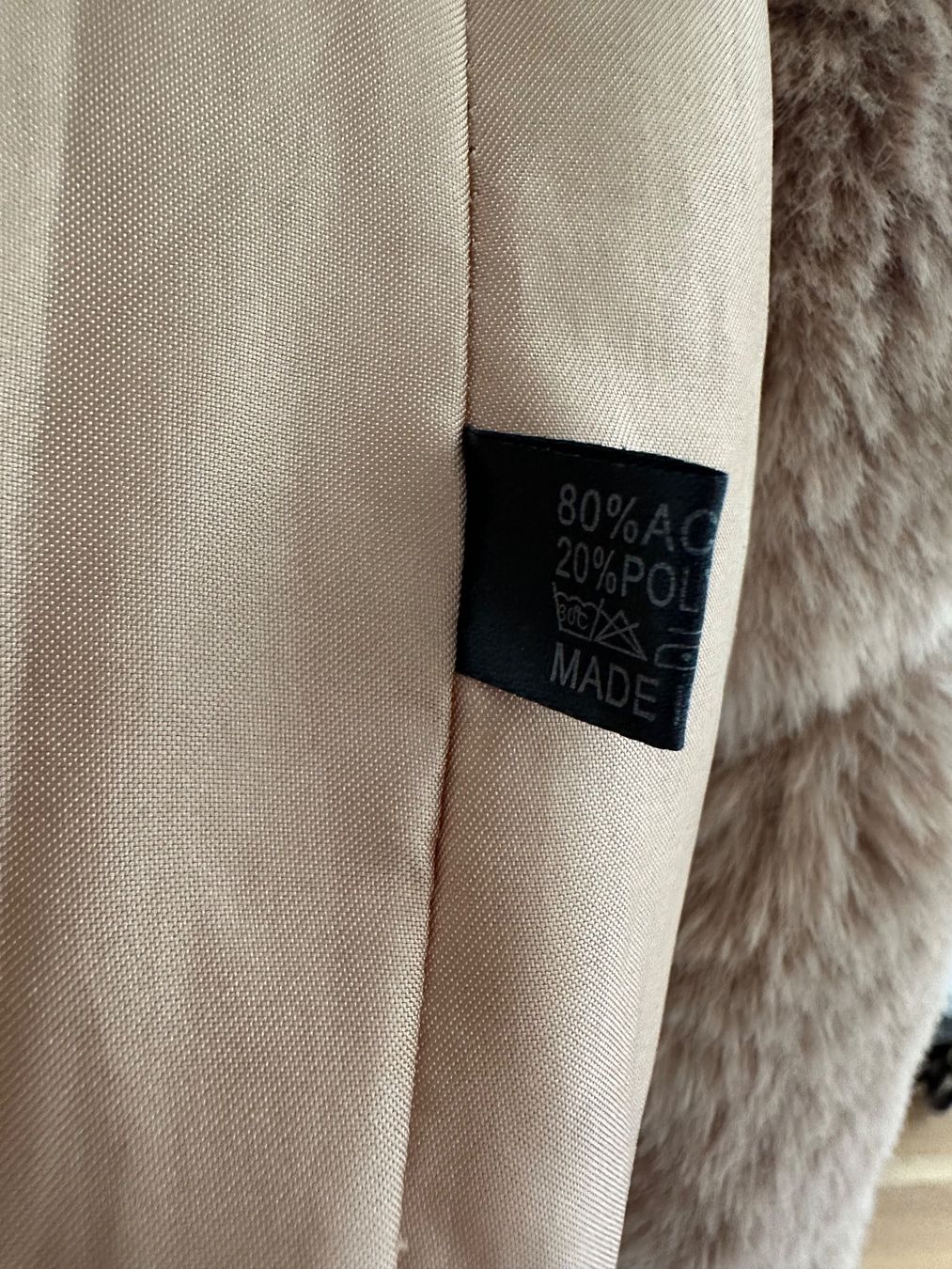 Gilet & Giacche senza maniche: Kunstfell Weste hellbraun one size – Usato da Rothenburg venduto da wer_g9fd 5