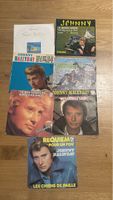 Lot de 6 disques vinyles Johnny Hallyday état correct
