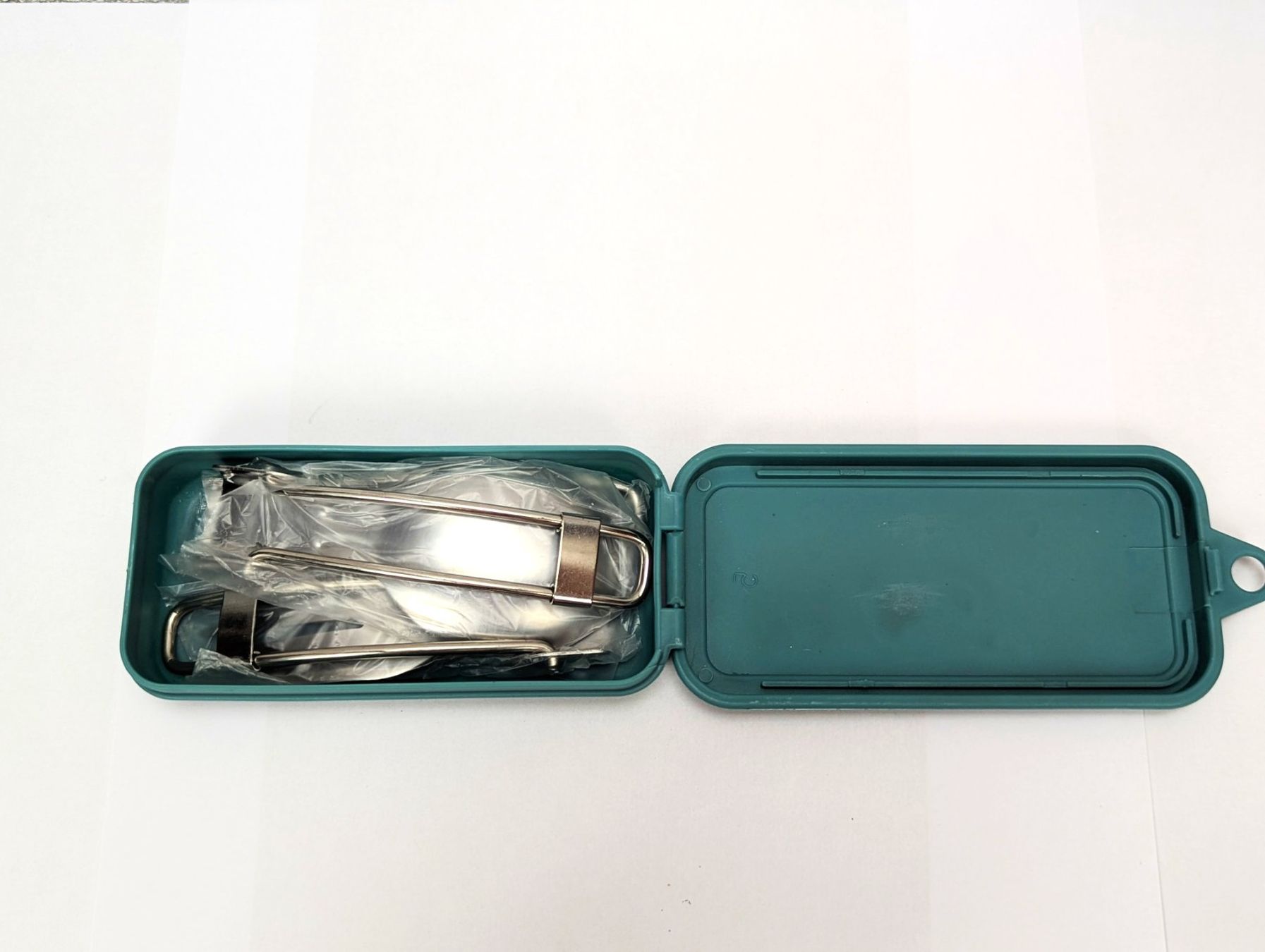 Set di posate: Kit Couverts Pliables Inox - Neuf - Vert – Nuovo e nell'imballaggio originale da Yvorne venduto da Bocchino_1291 1
