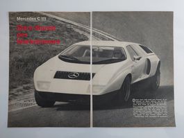 Mercedes C 111 - Sternstunde des Wankelmotors - 1969