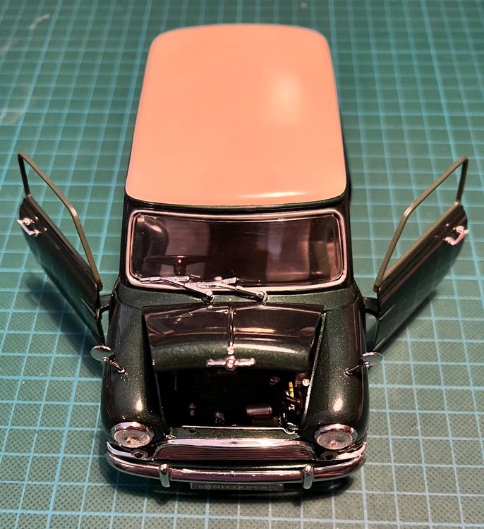FSMOTO Radiateur 4 Cœurs En Aluminium + Ventilateur De Carénage Pour Austin-Rover