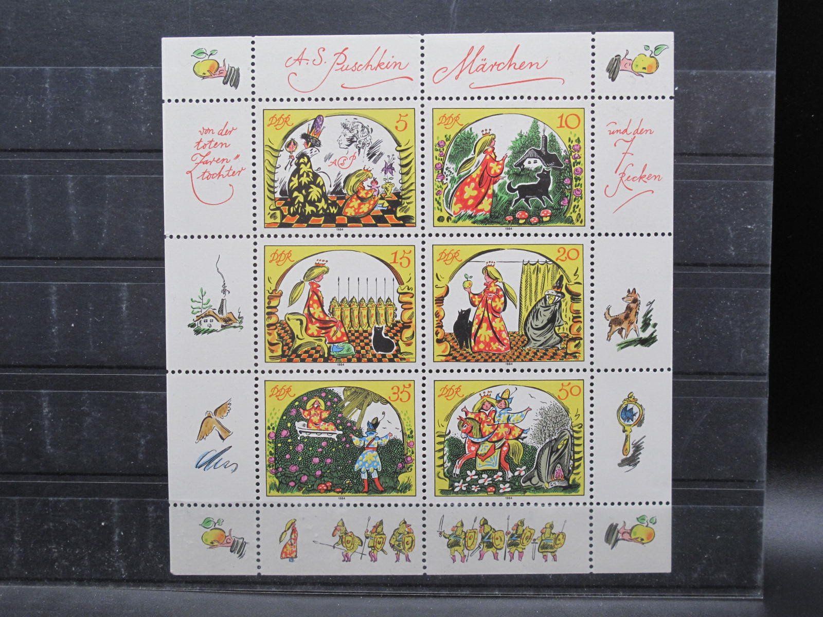 Alle Briefmarken: DDR 1984 Märchen XIV  ** – Gebraucht aus Wil SG von fva01