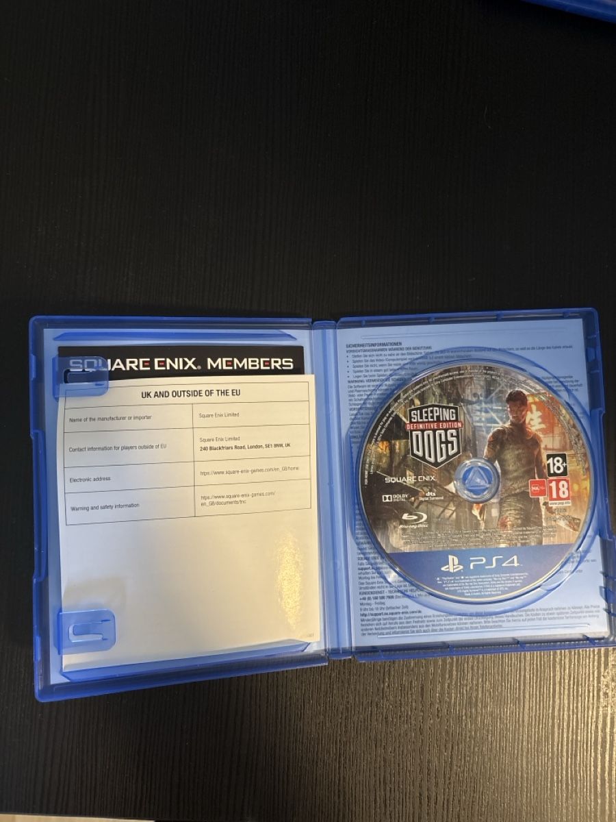 Jeux: Sleeping Dogs Definitiv Edition PS4 – Neuf (Voir description) à Effretikon par StoneIsland8604 1