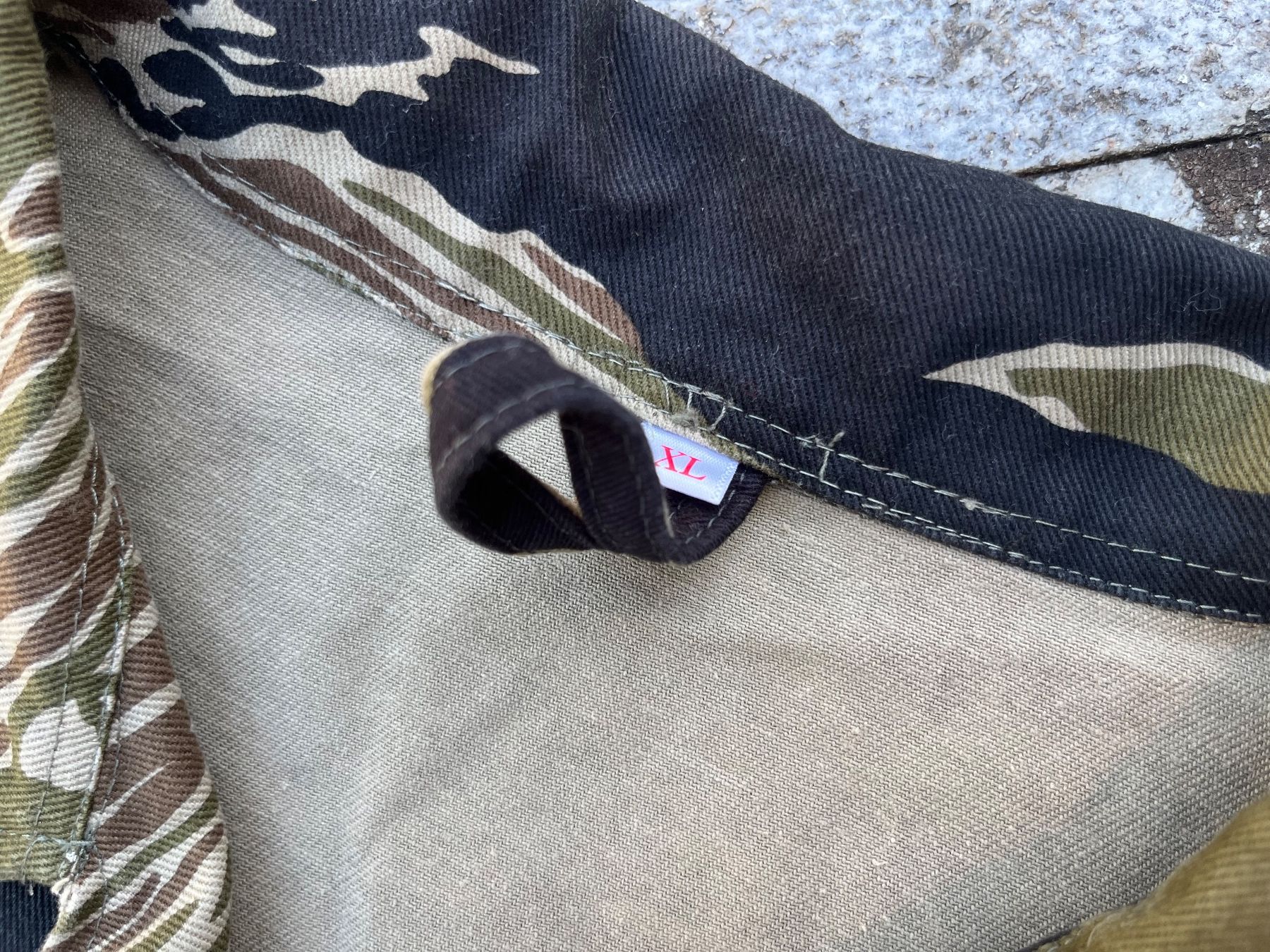 US Army Uniformi: Tiger Stripe Vietnam Uniform – Usato da Bottmingen venduto da Puffsack 2