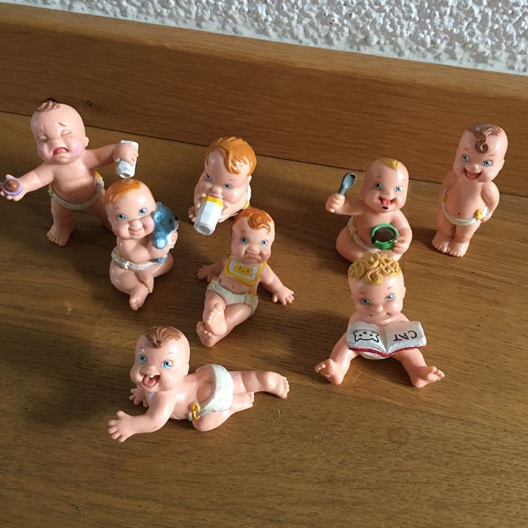 Lot De 33 Figurines Magic Diaper Babies - Année 1990 - Occasion - Collection