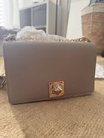 Furla Clessidra Crossbody Bag - Elegant Taupe Leather!