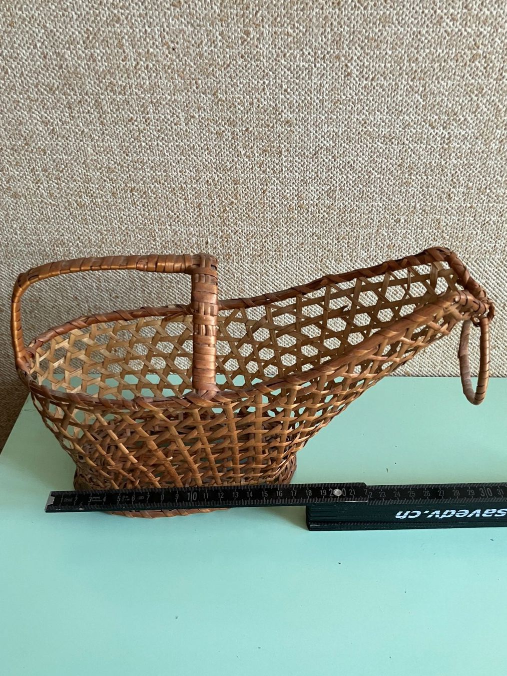 Portabottiglie: Weinflaschenhalter aus Korb – Usato da Sattel venduto da Pinggi7 2
