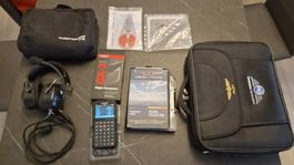 CX-3 Flight Computer, Headset SF Pilot, Tasche, Zubehör PPL