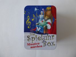 Die Spieluhr mit Blech Box, Minutenmärchen, area verlag