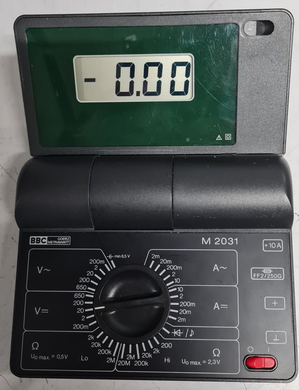 BBC Goerz Metrawatt Misurare: M2031 Digital Multimeter von BBC Goerz Metrawatt – Usato da Horw venduto da Arta20000