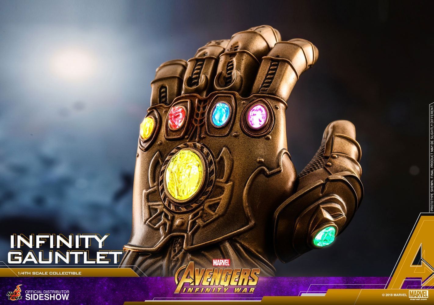 Hot Toys Figuren: 1:4 Infinity Gauntlet Replica Marvel Avengers: Infinity War – Neu und originalverpackt aus Wettingen von marcelbuechi 5