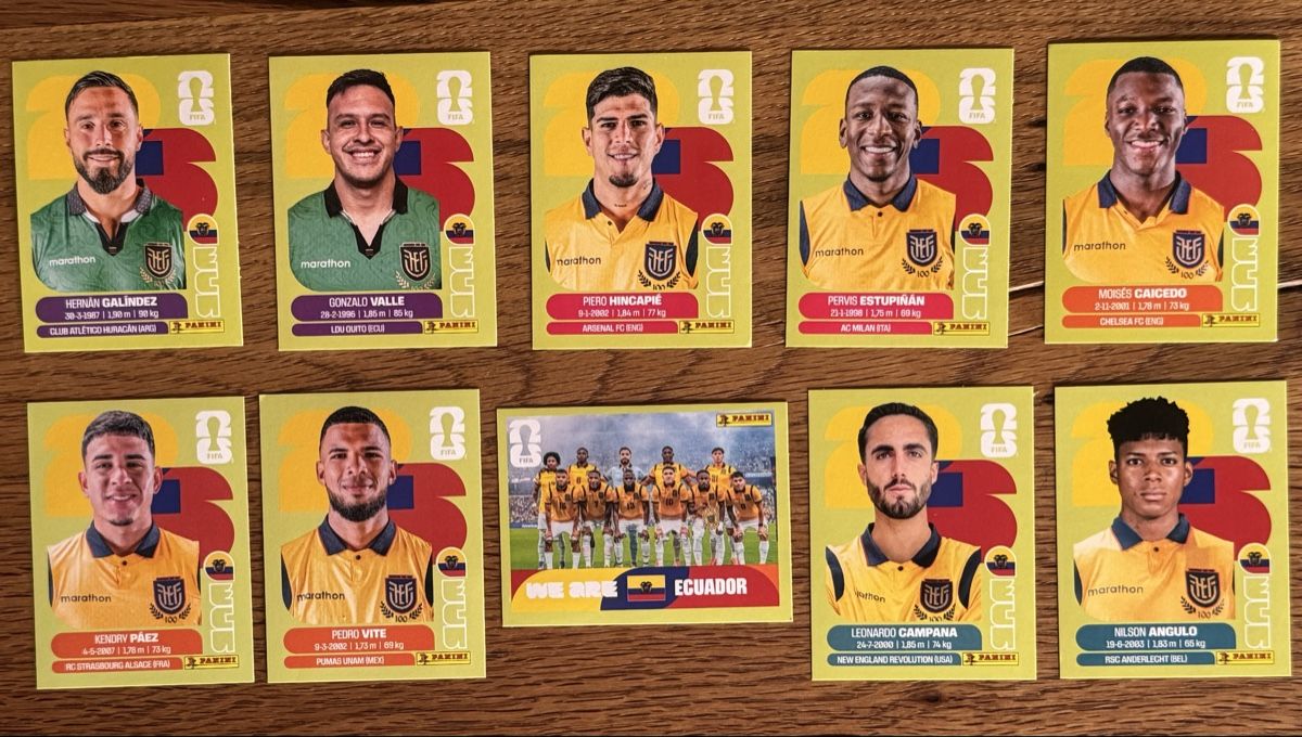 Panini Carte collezionabili: Panini Sticker WM 2026 - Ecuador – Nuovo (secondo la descrizione) da Mägenwil venduto da Goldfire
