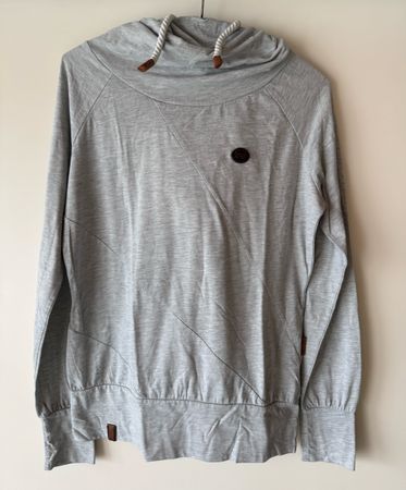 Naketano Kapuzenpullover grau Grösse M guter Zustand