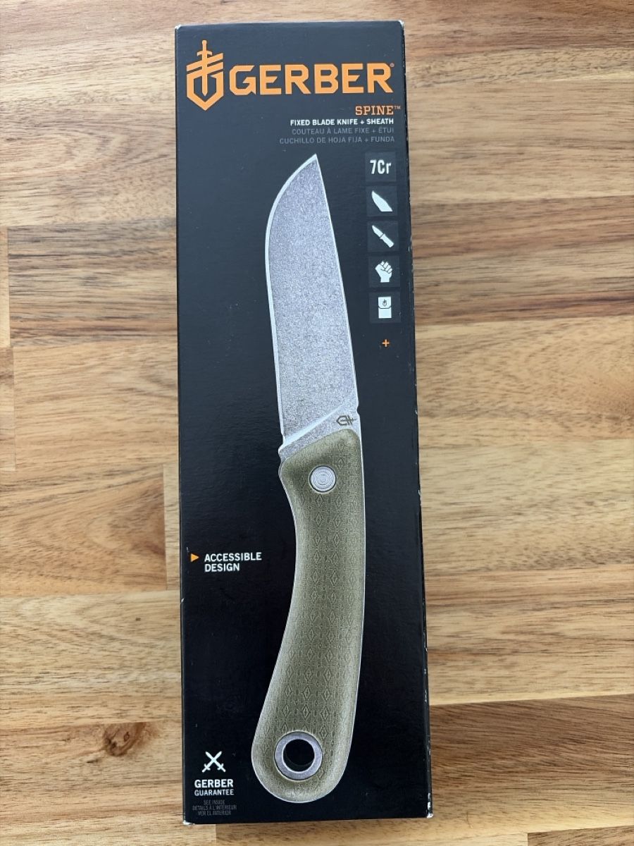 Gerber Accessori: Gerber Spine Messer, neu & originalverpackt – Nuovo e nell'imballaggio originale da Weinfelden venduto da gigik