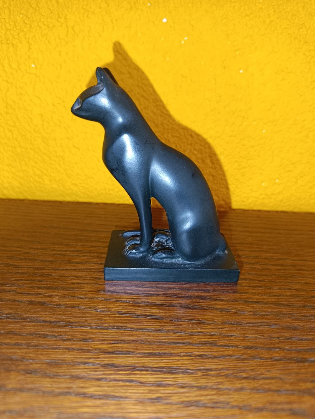 Sculture & Statue: Holzskulptur Katze 20x6.5x4 cm – Usato da Biberist venduto da Belzebu 3