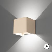LED Aussen Wandleuchte, IP44, 11cm Breit
