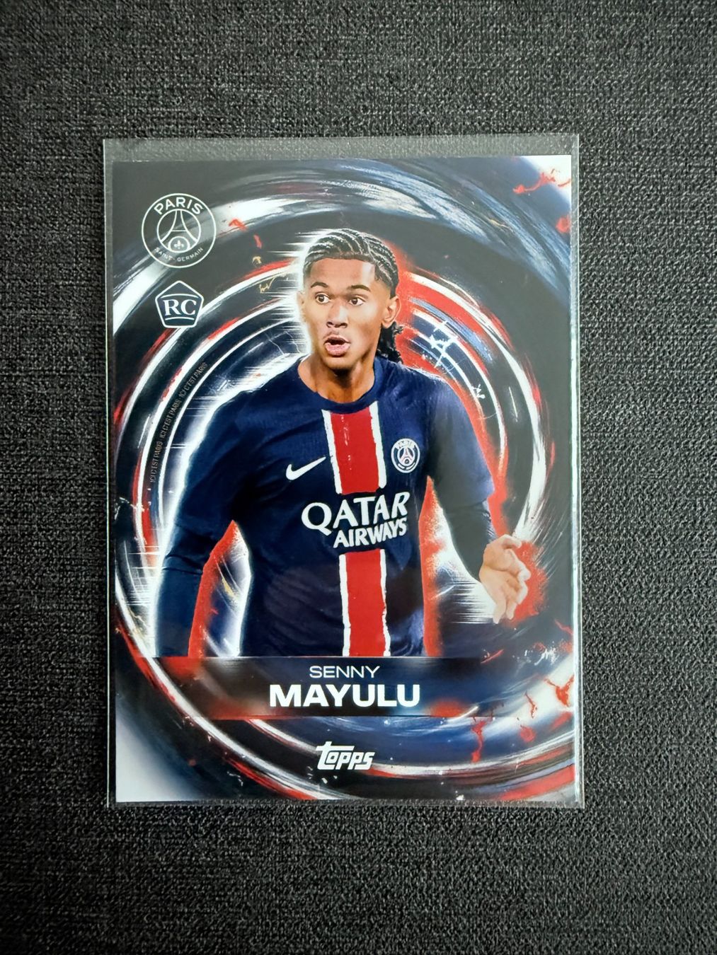 Topps Sammelbilder & Trading cards: Topps Senny Mayulu Paris Saint-Germain – Gebraucht aus Burgdorf von Sports_Cards_3400