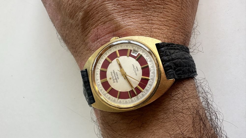 Zenith Orologi: Zenith Autosport Luxe 28800 Vintage - Montre Homme Rare! – Usato da Colombier NE venduto da manupsin