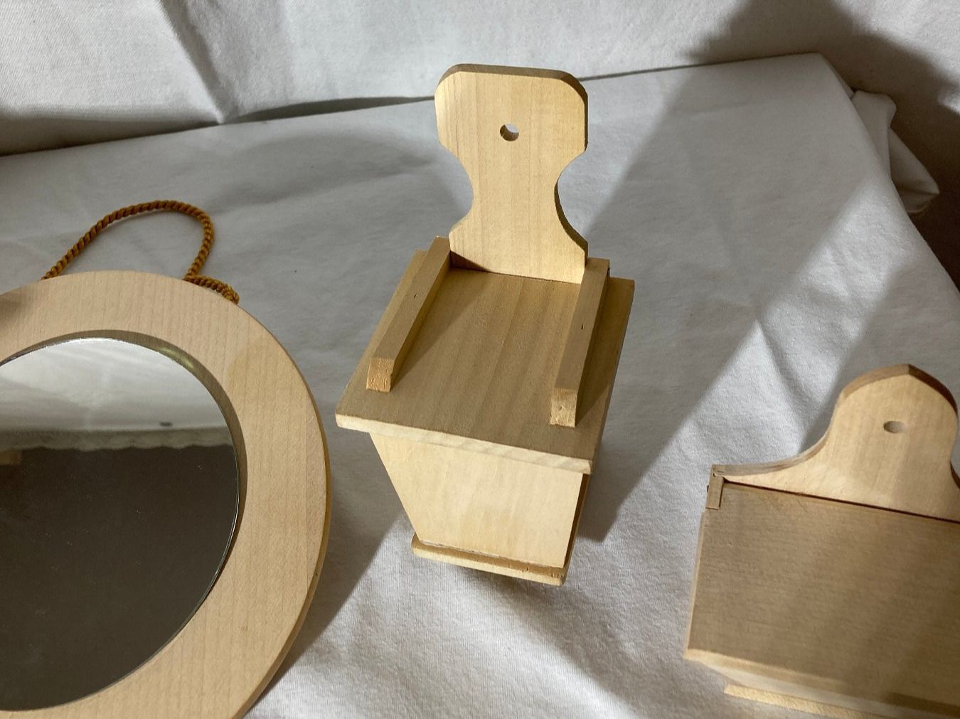 Kit bricolage: Holzartikel 4 Stück zum Bemalen oder Schnitzen – Nuovo (secondo la descrizione) da Steffisburg venduto da pet_2d5t 3