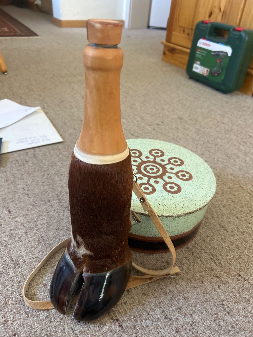 Gourdes & Thermos: Flasche Kuhfuss argentinien – D'occasion à Champfèr par Rothli 1