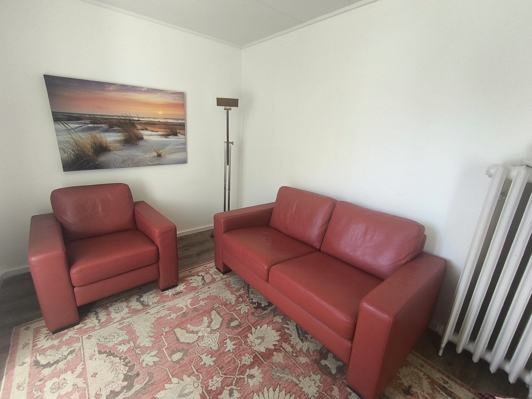 Sofas: Gepade Ledersofa inkl. Sessel – D'occasion à Rapperswil SG par sca_y5dr 3