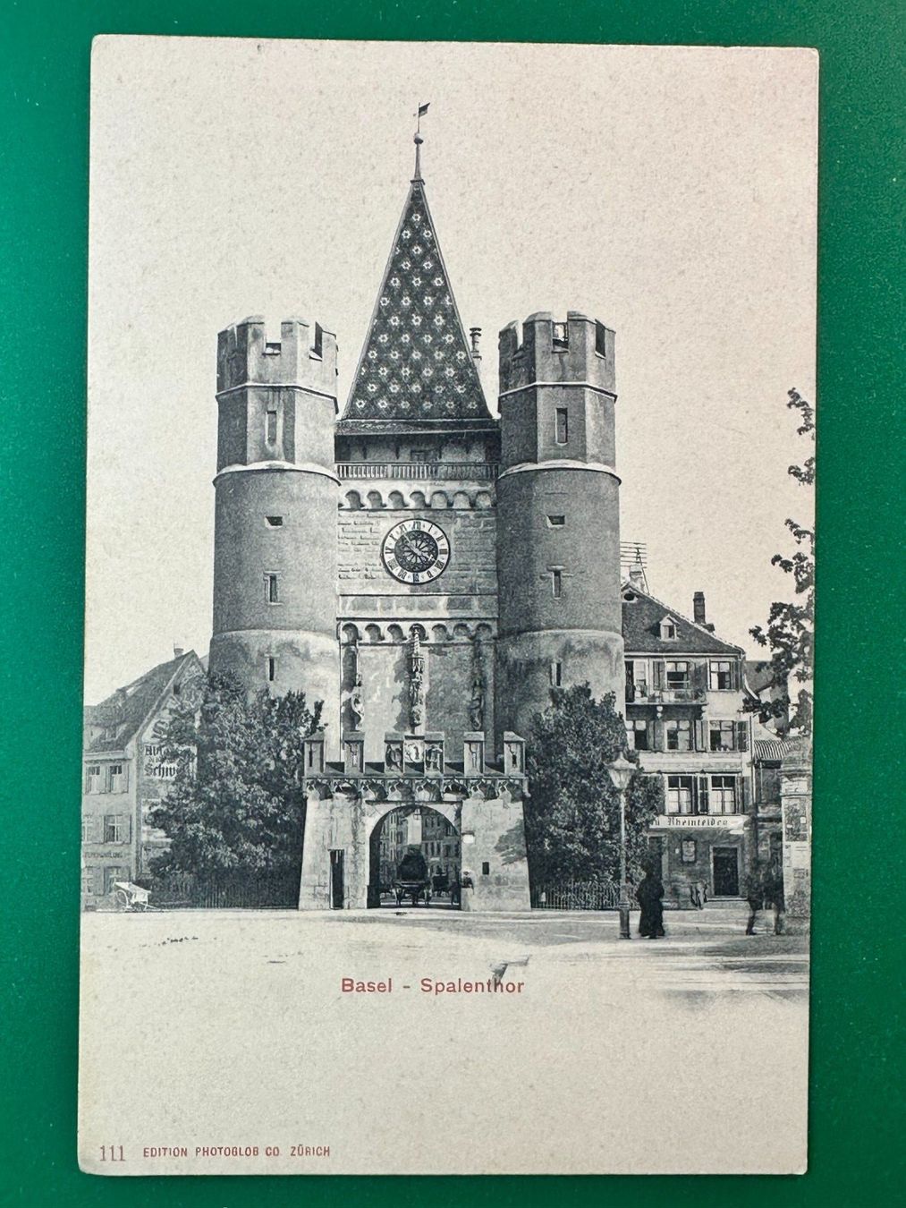 Ansichtskarten: Basel - Spalenthor – Gebraucht aus Steg VS von danwer74