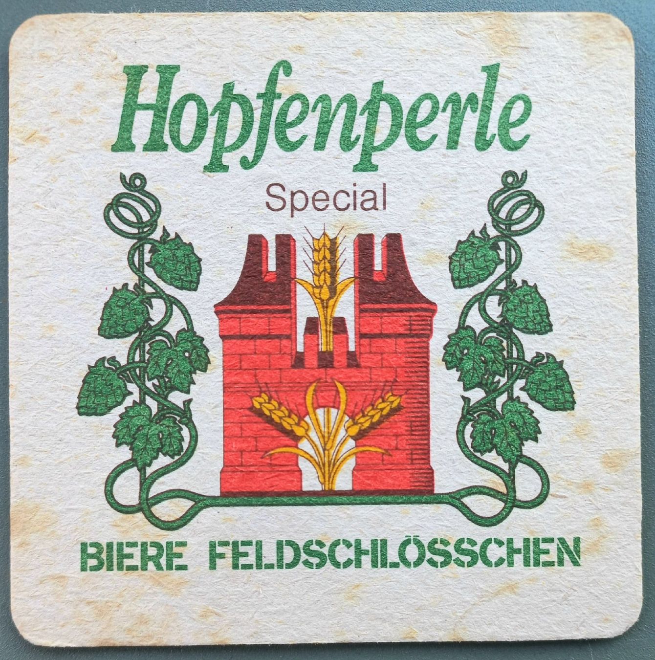 Feldschlösschen Sottobicchieri: Bierdeckel - Feldschlösschen - CH – Usato da Niederuzwil venduto da lubimaja 1