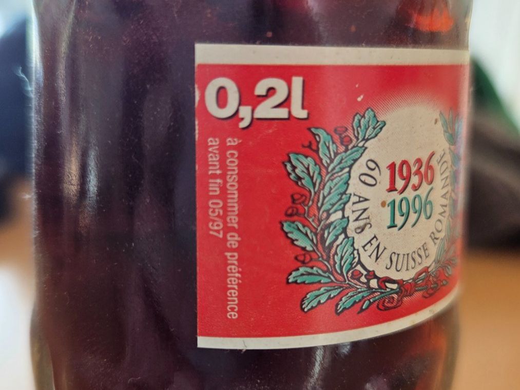 Coca-Cola Altro per la casa: Coca-Cola rare Bouteille commémorative Suisse Romande 60ans – Nuovo (secondo la descrizione) da Corseaux venduto da 4CAHUETE 4